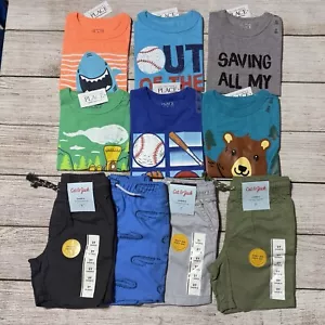 Toddler Boy Size 2T Lot Of Clothes. NWT! 10 Pieces For Spring/Summer. Colorful - Picture 1 of 23