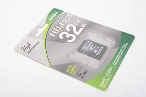 Fujifilm High Performance 32GB SDHC UHS-I up to 45MB/s 300x SD card - Picture 1 of 2