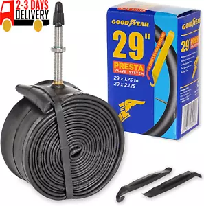 2 Pack 48Mm Presta Valve Bicycle Tube - Bike Tube with Butyl Rubber - Dependable - Picture 1 of 19
