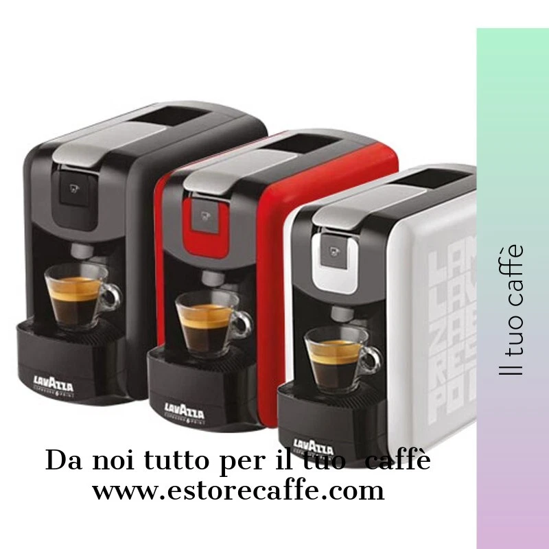 Macchina Caffè Lavazza Ep Mini Bianco Ricondizionata capsule Espresso Point - Immagine 1 di 1