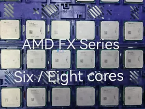 AMD FX-8350 FX-8320 FX-8300 FX-8150 FX-8120 FX-6350 Desktop Processor AM3+ - Picture 1 of 8