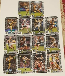 2018 TeamCoach Collingwood Magpies 14 Card Team Lot- De Goey, Grundy, Pendlebury - Picture 1 of 1