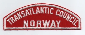 Transatlantic Council, Norway RWS Red & White Strip, Mint! - Picture 1 of 1