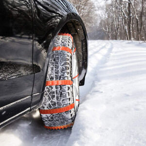 Universal Winter Snow Anti-Skid Tire Fits Chain SUV Car Emergency Driving 10 PCS