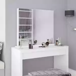 Wall-Mounted or Vanity Mirror with Shelf | Versatile & Modern Design - Picture 1 of 5