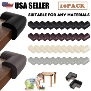 10PCS Safety Desk Table Edge Cushion Cover Protector Corner Guard For Baby Kids - Picture 1 of 17