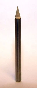 45 DEGREE 1/8" CARBIDE ENGRAVING SPADE TOOL - SPD1250-045 - Picture 1 of 3
