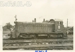 9C244 RP 1960s? GEORGIA RAILROAD LOCOMOTIVE #903 - Picture 1 of 1