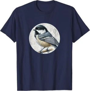 Kohlmeise T-Shirt Retro Vogel Tee Design 10 Farben von Bird.Fan - Bild 1 von 12