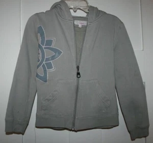 O'Neill Girl's Jacket Long Sleeved Hoodie Full Zip Olive Green Size Small (8/9) - Picture 1 of 6
