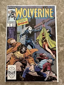 Wolverine #4 en estado bastante bueno+ (Marvel Comics 1989) - Bonita alta calidad - Imagen 1 de 24