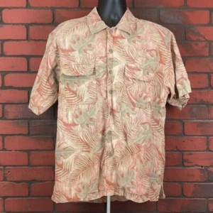 Enro Herren Large Tropical Leinenmischung Kurzarm Hemd - Resort, Urlaub - Bild 1 von 6