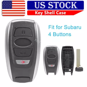 Car Key Shell Fob for 2015 2016 2017 2018 2019 2020 2021 Subaru Impreza Outback - Picture 1 of 9