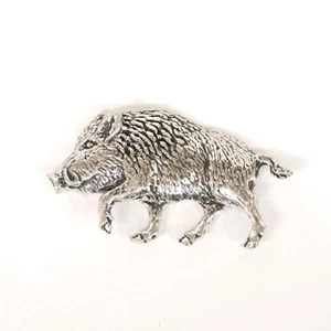 Pin de cuña de jabalí alfiler enchufe sombrero joyería botón pared de alfiler - Imagen 1 de 4
