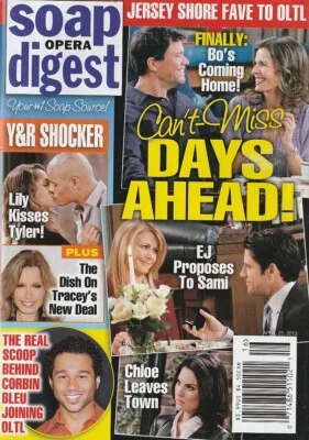 Soap Opera Digest Apr 22, 2013 CORBIN BLEU-MARK PINTER-MARCO DAPPER-MCCULLOUGH - Image 1 of 3