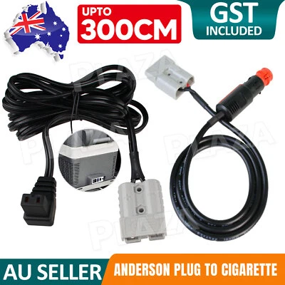12V 50A Cable Cord Lead with Anderson style Plug to Fit Waeco & Kings Fridge AU - image 1 of 4