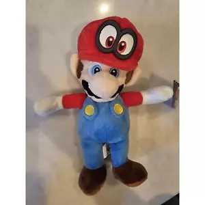 Super Mario Odyssey Plush Doll Mario with Red Cappy Hat Stuffed Toy 12 inch - Picture 1 of 6