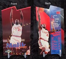 1995 FLEER NBA JAM SESSION DIE CUT Malik Sealy #D49 MINT