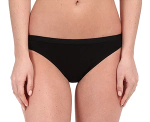 Icebreaker L66243 Black Merino Women's Siren Thong Women's Size XL - Picture 1 of 3