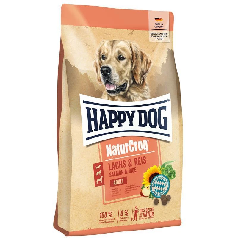 Happy Dog NaturCroq Lachs & Reis | 1 kg - Bild 1 von 1