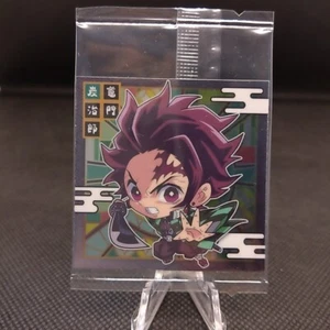 Tanjiro Kamado Demon Slayer Kimetsu no Yaiba Sticker JAPAN BANDAI Syueisya Seal - Picture 1 of 3