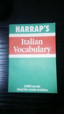 Harrap's Italian Vocabulary (Mini study aids) Paperback Book The Fast Free - Image 1 of 2