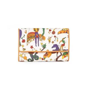 Fashion Wallet Piero Guidi Magic Circus Women White - L00964038-90 - Picture 1 of 6