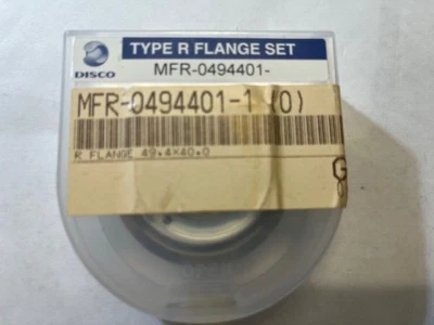 Juego de bridas de sierra de corte de discoteca tipo R, P/N MFR-0494401, NUEVO Foto 1 de 4