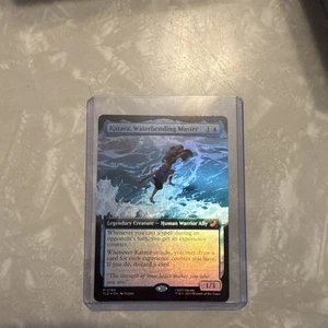 Katara, Waterbending Master (Extended Art Foil) Mythic MTG Avatar Eternal - Picture 1 of 2
