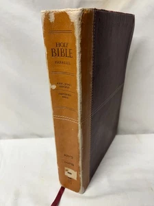 KJV/AMPLIFIED PARALLEL BIBLE, LARGE PRINT By Zondervan - Imagen 1 de 10