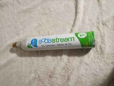 SodaStream EMPTY BOTTLE ONLY 14.5 oz. can, Makes 60L. FREE SHIPPING Soda Stream - Image 1 of 3