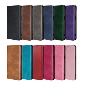 Magnet Leather Wallet Case for Honor Magic 7 Lite 6 5 4 3 Pro 6 Lite Flip Cover - Picture 1 of 22