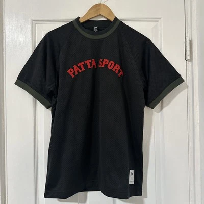 Patta Sport бейсбол сетки Джерси мужчин маленький черный зеленый красный совершенно новый с ярлыками - Изображение 1 из 4