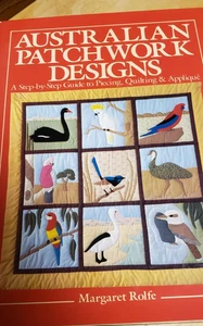 AUSTRALIAN PATCHWORK DESIGNS: A STEP-BY-STEP GUIDE TO Margaret Rolfe 1985 EXCELL - Bild 1 von 5