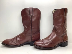 BOTAS HOMBRE LAREDO WESTER ROPER MARRÓN TALLA 9 D - Imagen 1 de 9