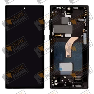 Ecran Complet OLED Samsung Galaxy S22 Ultra 5G SM-S908 Phantom Black - Photo 1/1