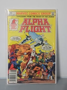 Alpha Flight #1 Appearance Of Puck & Marrina 1983 - Picture 1 of 2