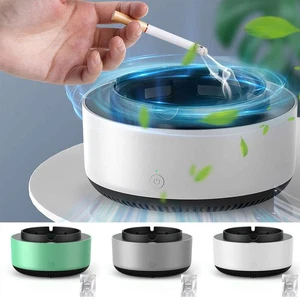 Posacenere senza fumo, con purificatore d'aria posacenere elettronico multifunzione casa - Foto 1 di 15