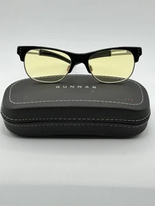 Gunnar LE Cypher - Onyx / Yellow - Blue Light Computer Gaming Eyewear Glasses - Picture 1 of 16