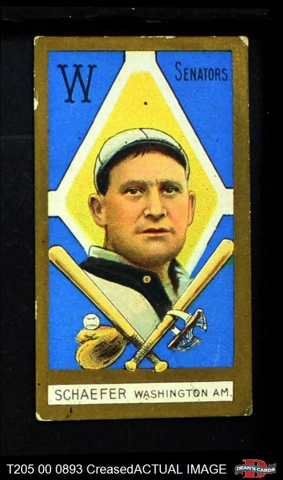1911 T205 Germany Schaefer Senators 2 - GOOD - Image 1 of 1