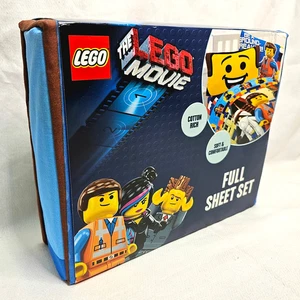 NUEVO The Lego Movie - Juego de sábanas COMPLETO de 4 piezas y 2 fundas de almohada 60/40 - Imagen 1 de 7