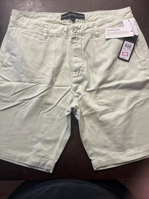 GUESS Canon Twill Chino Shorts Men's Size 32 - Image 1 of 4