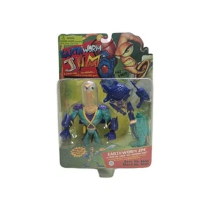 Earthworm Jim en traje especial de misión de aguas profundas Playmates de colección 1994 nuevo en caja - Imagen 1 de 5
