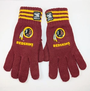 Washington Redskins - Guantes de equipo con logotipo tejido - Tejido Wells - Para mujer  - Imagen 1 de 5