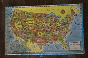 Vintage Victory Plywood Jig Saw  Puzzle INDUSTRIAL LIFE IN THE USA Complete - Picture 1 of 10
