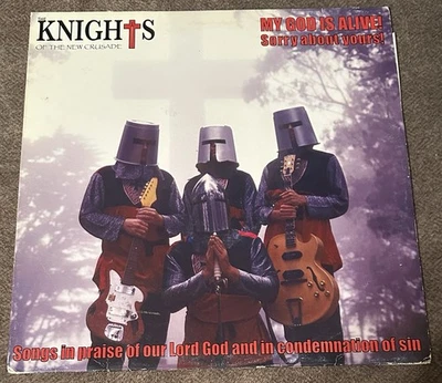 The Knights Of The New Crusade -My God Is Alive - Vinyl LP Record GERMAN 2004 - Image 1 of 4