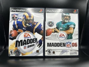 Madden NFL 2003 Faulk & 2006 McNabb - PlayStation 2 PS2 - Komplett mit Handbuch - Bild 1 von 7