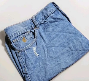 Vintage Rocawear Jeans Mens 42x30 Blue Denim Hip Hop Baggy Skater Wide Leg Y2K - Picture 1 of 13