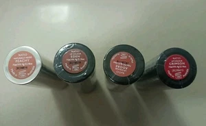 4x Natio Lipsticks NEW Sealed Crimson Adore Eden Peachy RRP$18 Check Other Lists - Picture 1 of 2