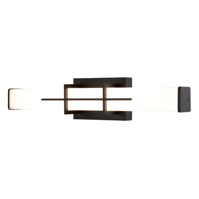 Luz de tocador LED Vaxcel Lighting W0477 23"W - negra Foto 1 de 4